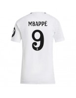 Real Madrid Kylian Mbappe #9 Hjemmedrakt Dame 2024-25 Korte ermer